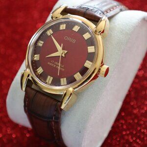 Vintage Oris AM044 Swiss-made, professionally refurbished: 17‑Jewel Manual Wind